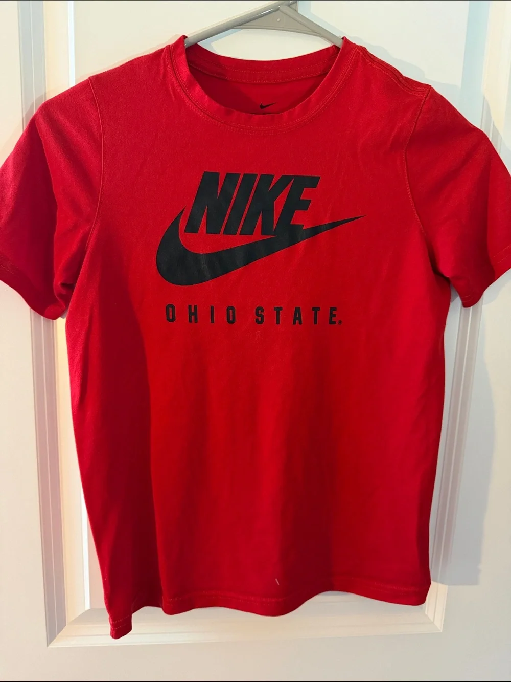 Nike Red Short-Sleeve Ohio State Logo Tee
